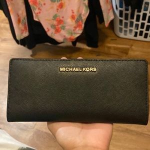 Black Michael Kors wallet